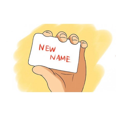 Alteração de nome do personagem